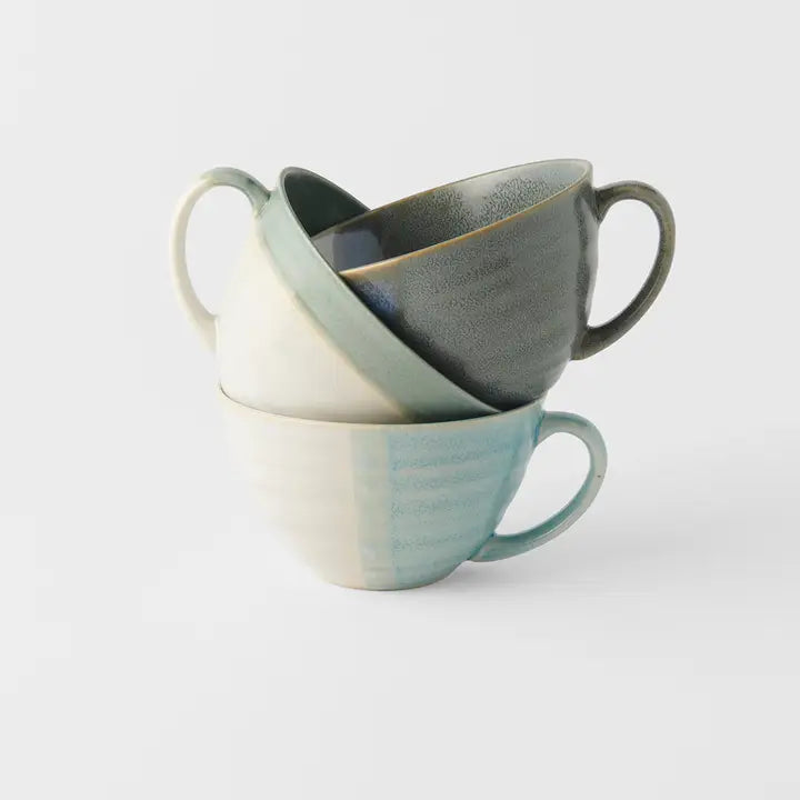 Gift Set of 3 Porcelain Cups