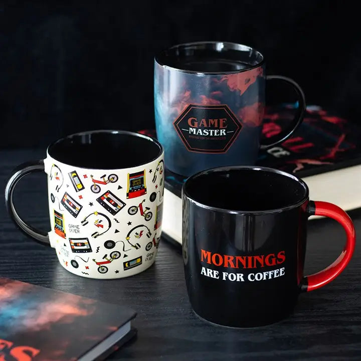 Retro 80s Print Gaming Coffee Cup and Mug