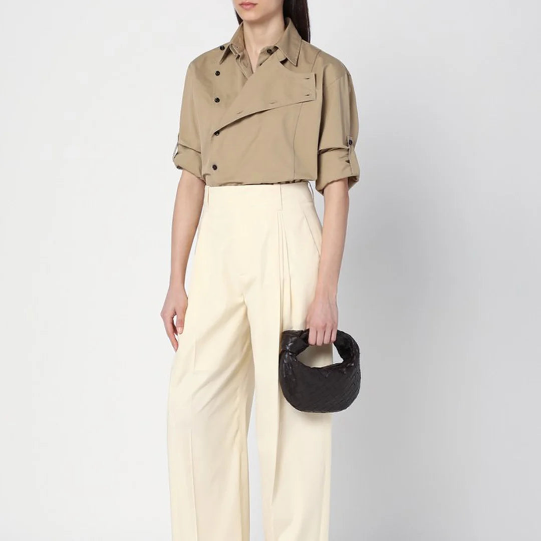 Handmade handbag Leather handbag for Women knot handle Handbag