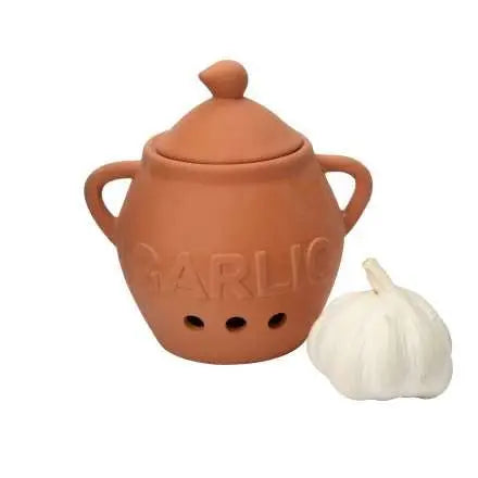 Garlic Keeper Pot Storage Jar for Fresh Garlic