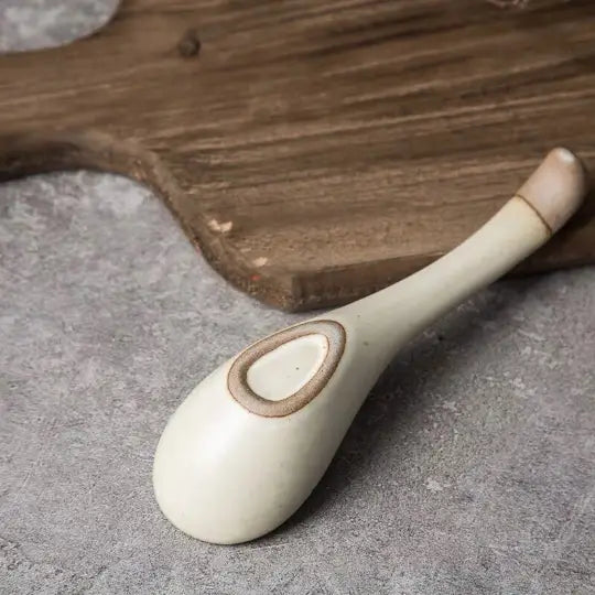 Ceramic Soup Spoon