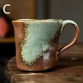 Handmade Colorful Stoneware Coffee Mug
