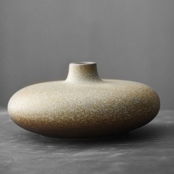 Handmade Ikebana Ceramic Vase