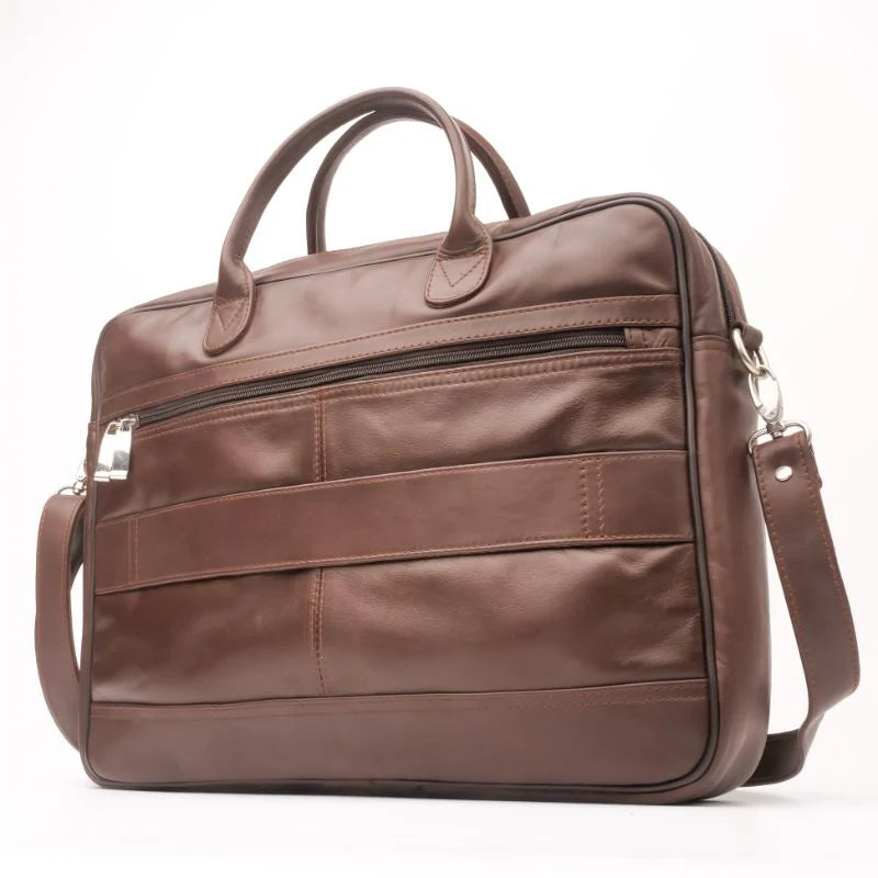 Handmade bag Leather bag Laptop bag  Leather Briefcase Brown Laptop bag Shoulder bag