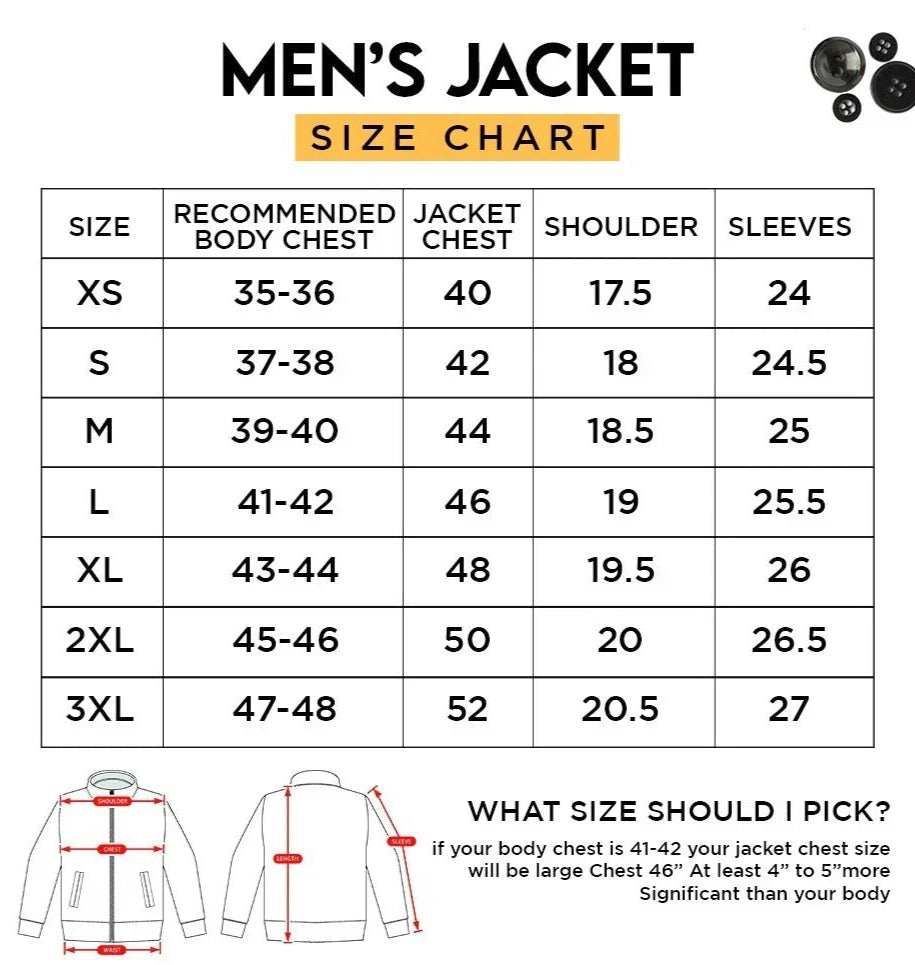 Handmade Coat Casual Leather Blazer Men Leather Coat