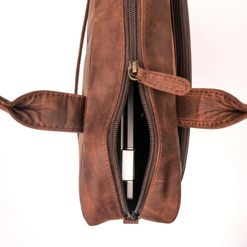 Handmade bag Laptop bag Leather bag Unisex Bag Dark Brown Bag Shoulder Bag Crossbody Bag Messenger Bag