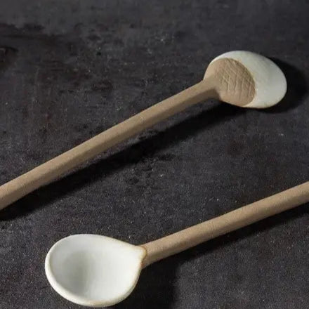 Handmade Ceramic Coffee and Tea Spoon