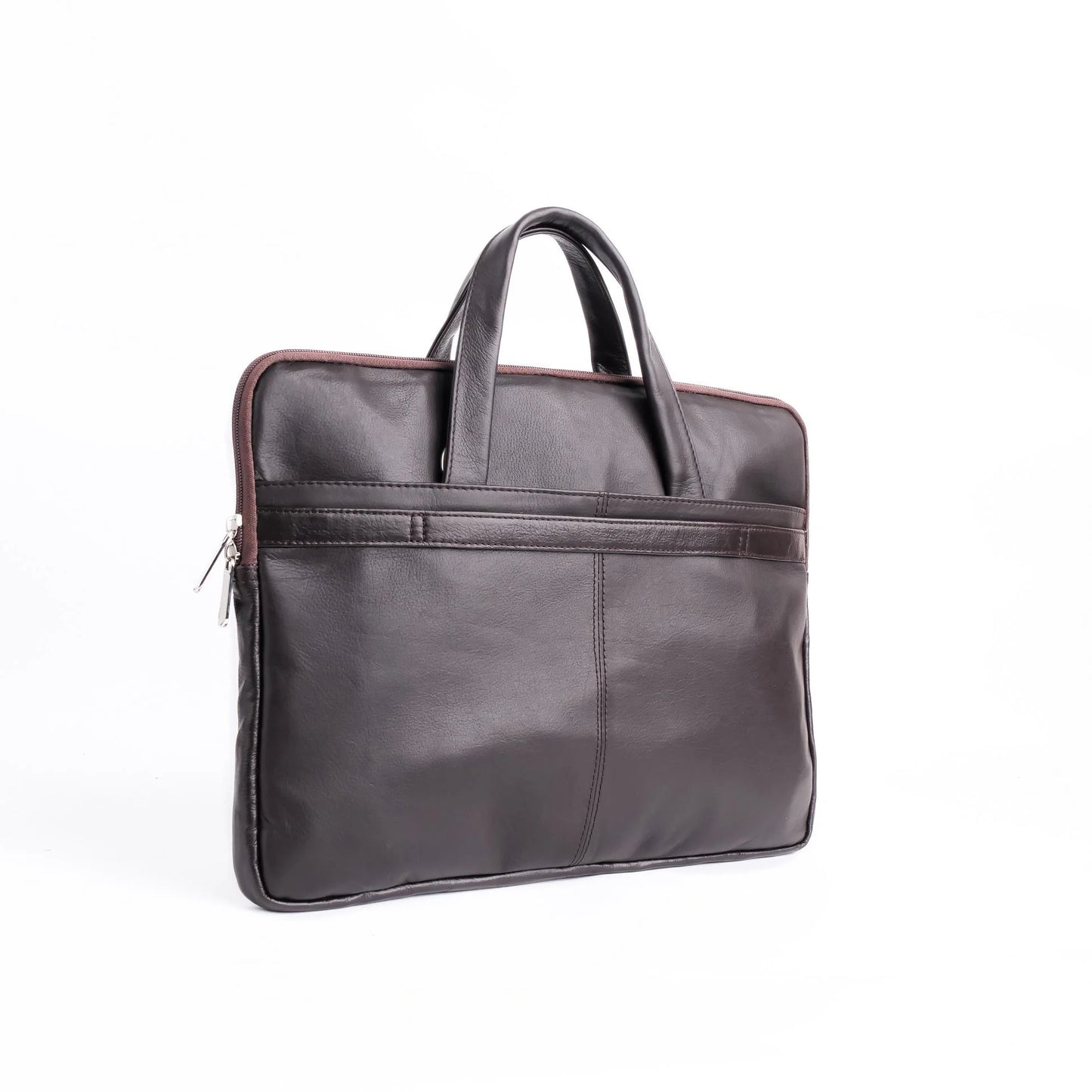 Leather Laptop bag Handmade bag Shoulder laptop bag laptop bag Office laptop bag Men Dark brown laptop bag