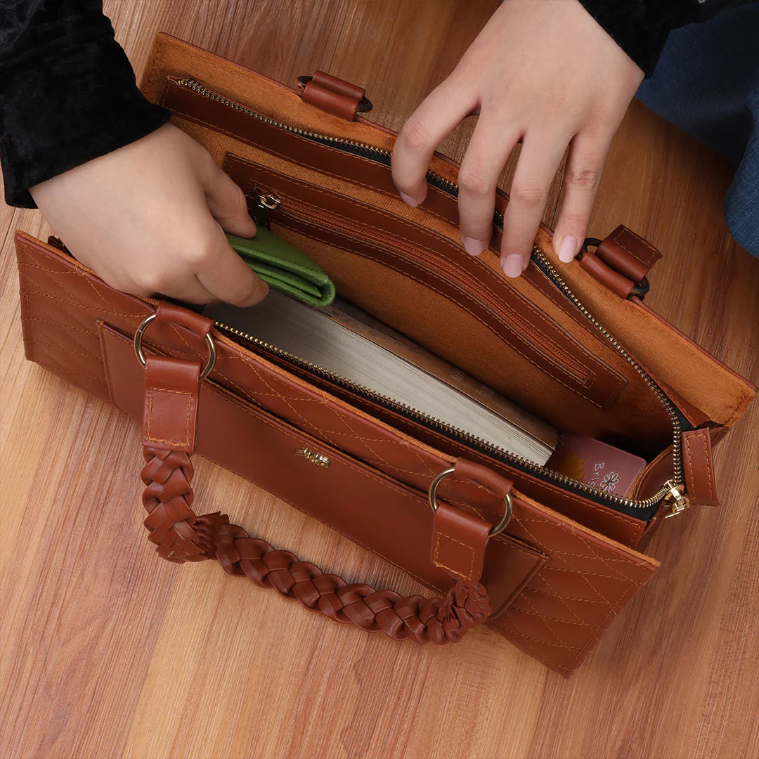 Handmade Handbag Ladies handbag Leather handbag Leather Tot bag Ladies handbag for women