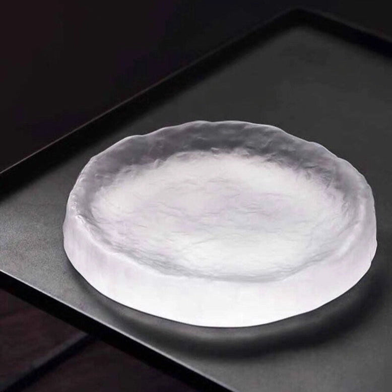 Luxury Handmade Glass Serving Tray