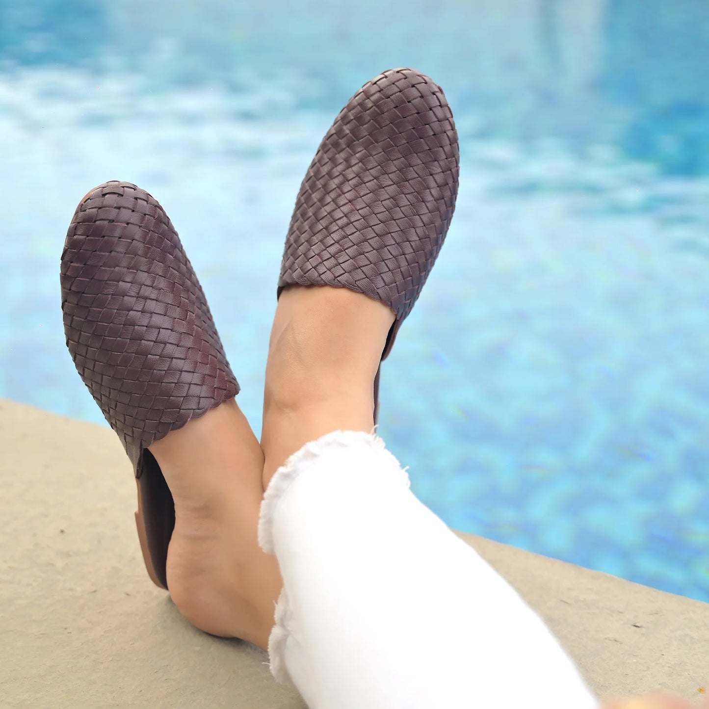 Handmade leather Mules Ladies Mules Sizes 36–41 Leather Mules for Women