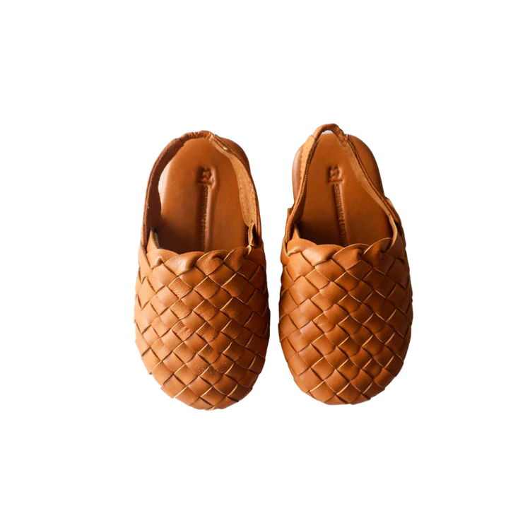 Leather Mules for Kids Soft Leather Unisex Sandals