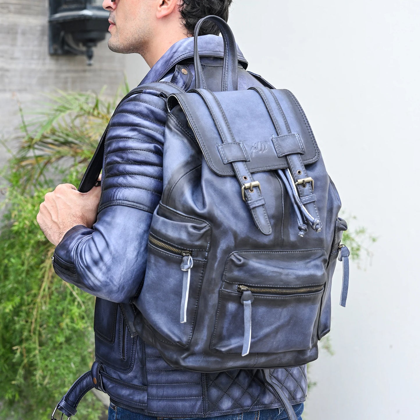 Handmade backpack Leather bag Shoulder bag unisex bag Laptop backpack Office Bag