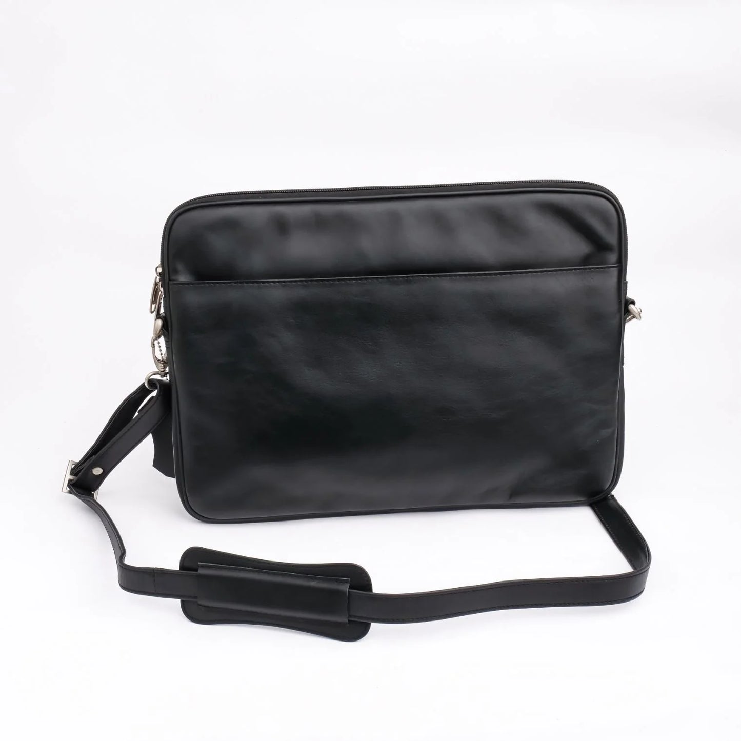 Leather Laptop bag Handmade bag Shoulder laptop bag Black laptop bag Office laptop bag Unisex laptop bag