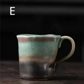 Handmade Colorful Stoneware Coffee Mug