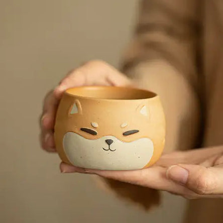 Hand Painted Ceramic Tea Cup and Coffee Mug