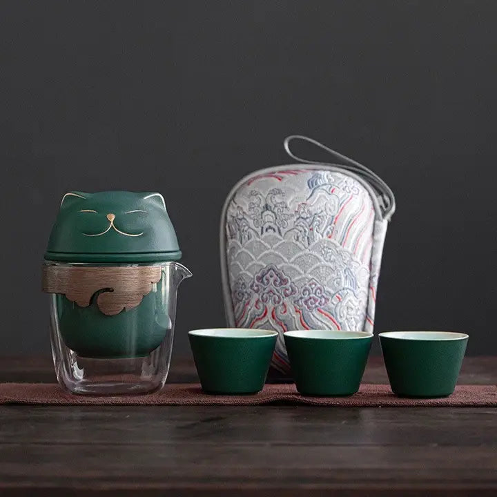 Handmade Travel Tea Set