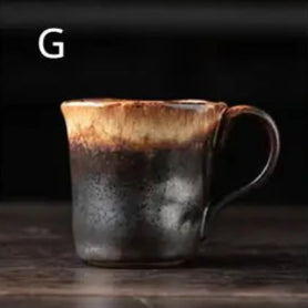Handmade Colorful Stoneware Coffee Mug