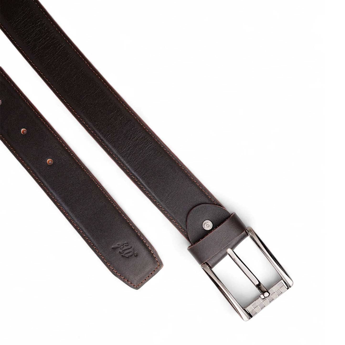 Classic Men’s Natural Cow Leather Belt  Everyday Casual Style