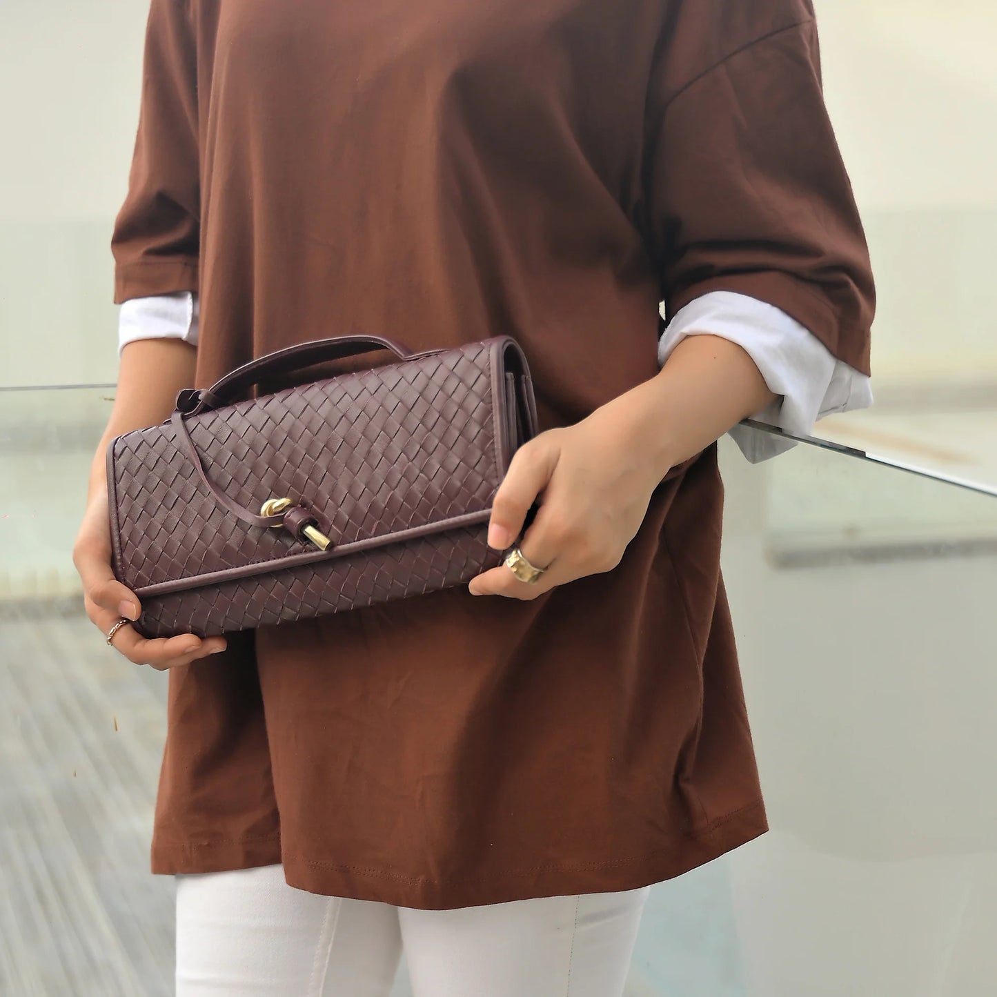 Handmade clutch Ladies clutch Leather clutch for women