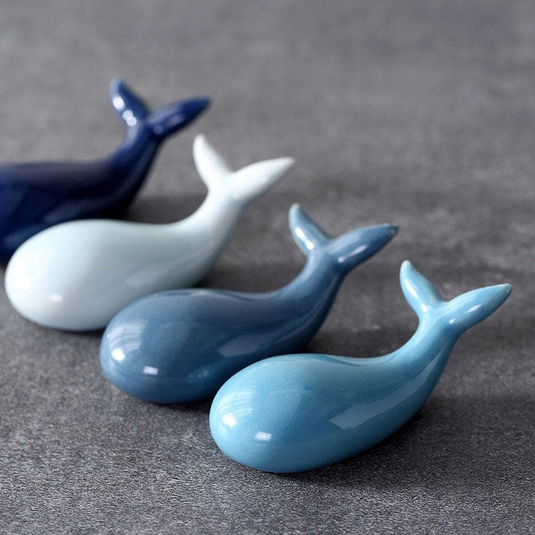 Handmade Whale Chopstick Rest