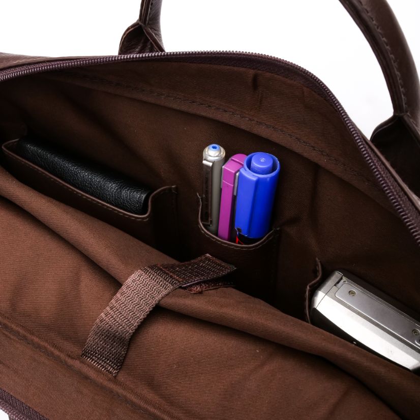 Handmade laptop bag  Leather laptop bag Dark Brown Leather Briefcase Bag mens Briefcase Laptop bag for women