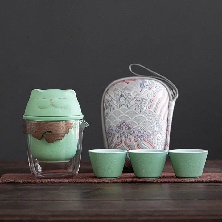 Handmade Travel Tea Set