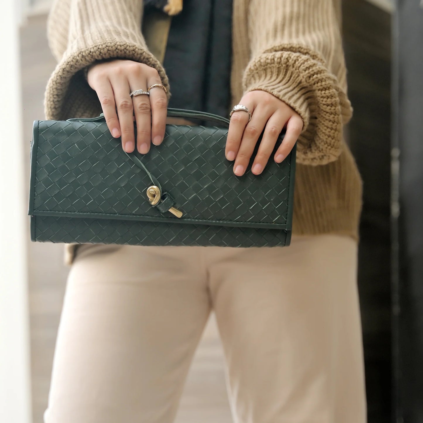 Handmade clutch Ladies clutch Leather clutch for women