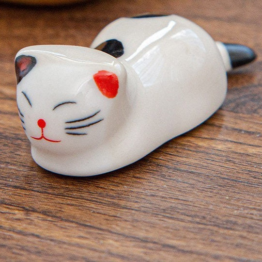 Handmade Cat Chopstick Rest