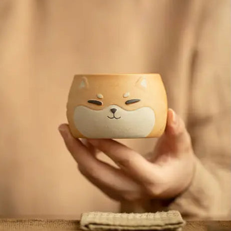 Hand Painted Ceramic Tea Cup and Coffee Mug