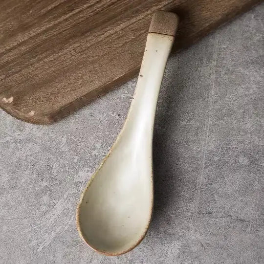 Ceramic Soup Spoon