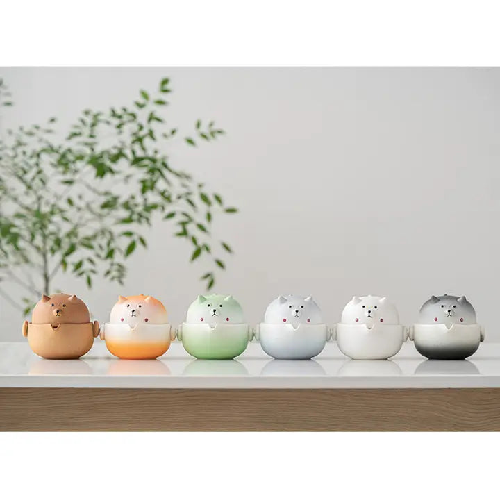 Shiba Inu Teapot Tea Cup Travel Set