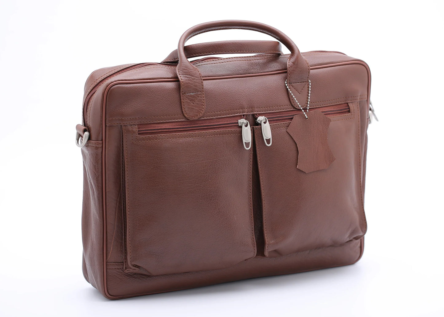 Handmade laptop bag Leather Laptop Bag Laptop Bag Briefcase with Shoulder Strap Tan brown laptop bag