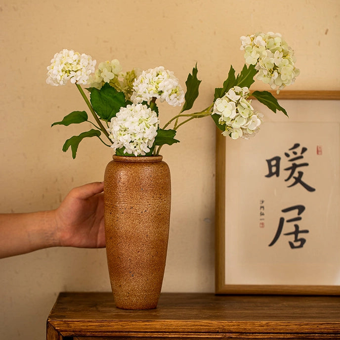 Handmade Ceramic Large Brown Vase
