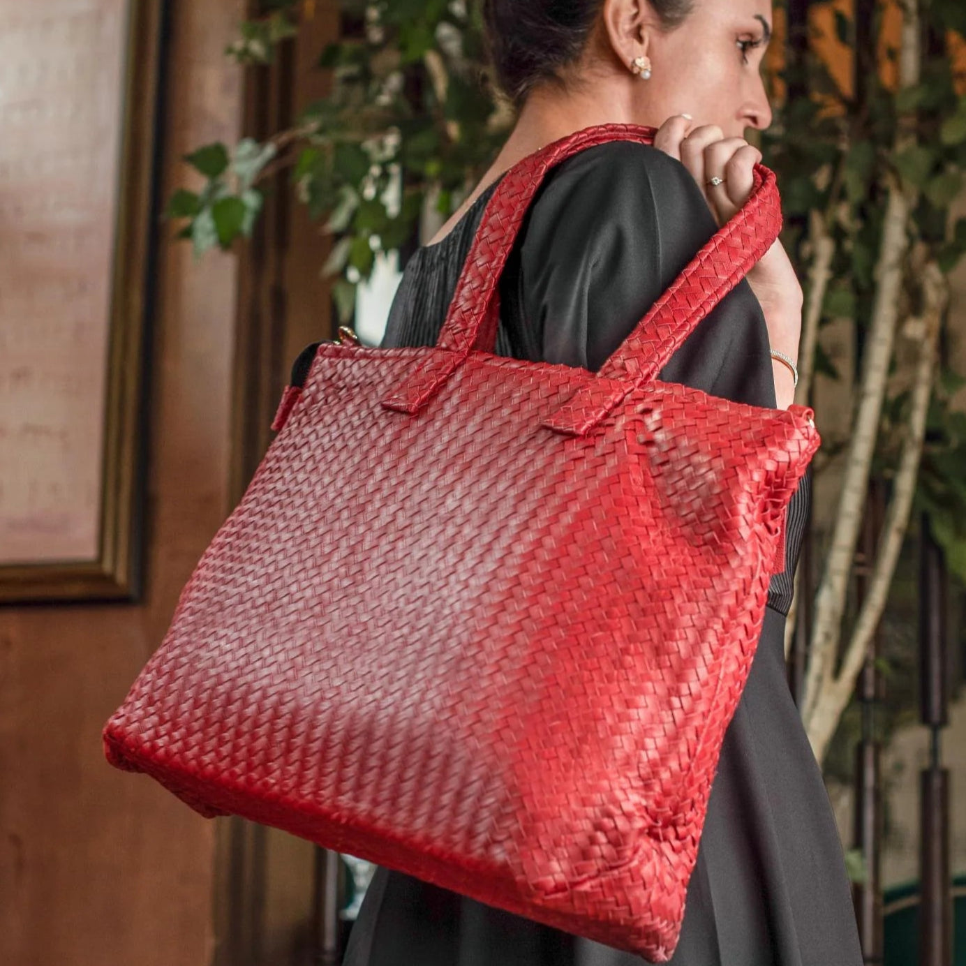 Handmade handbag Leather handbag handbag for women Ladies handbag Leather Tote bag