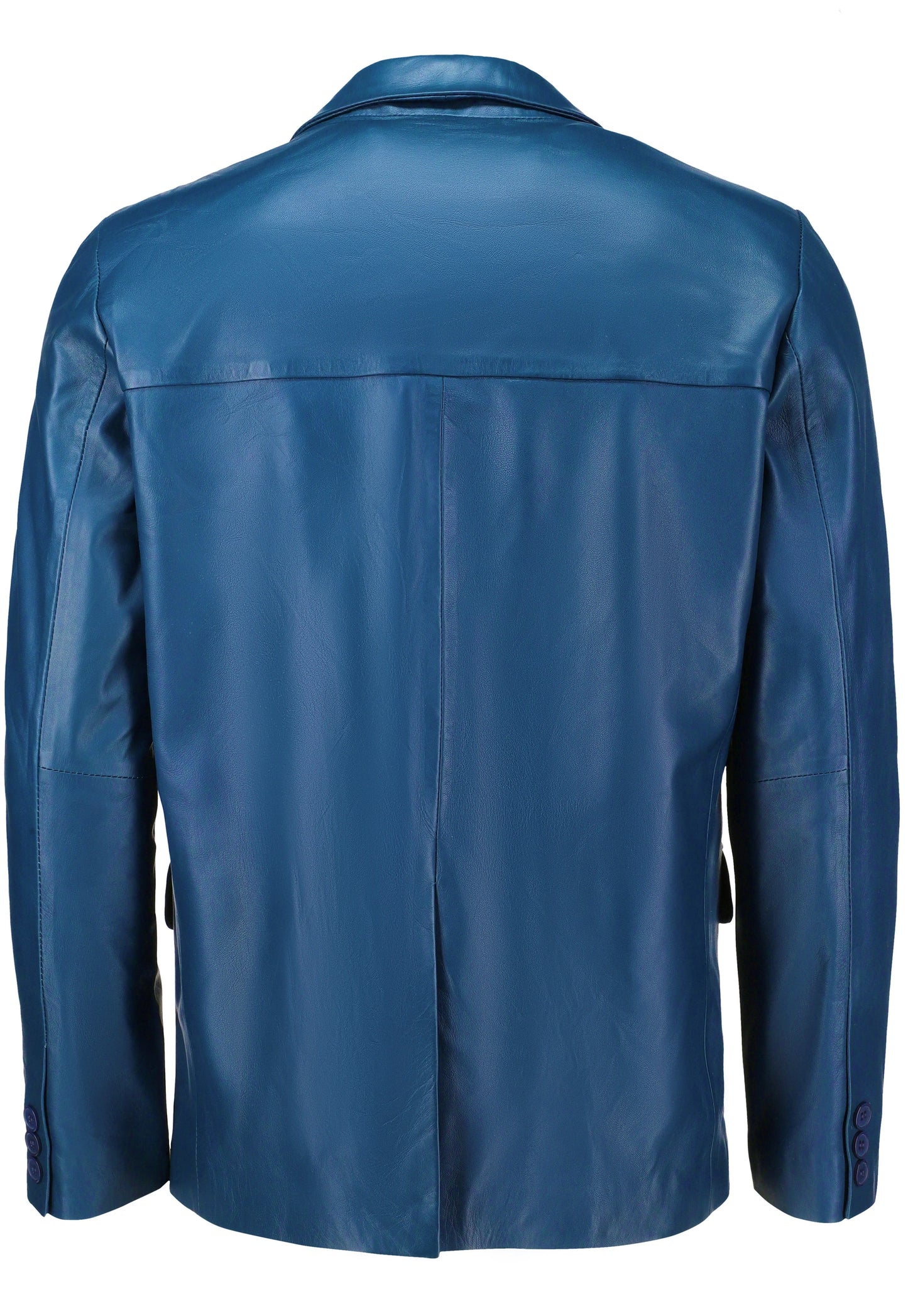 Handmade Coat Casual Leather Blazer Men Leather Coat