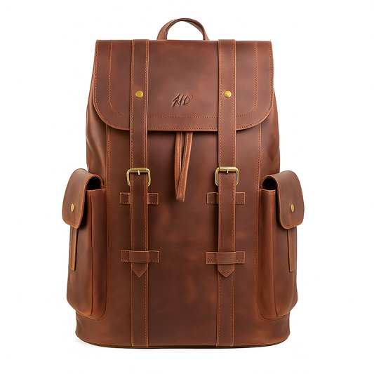 Handmade backpack Leather backpack Shoulder bag unisex backpack Laptop backpack Office Bag