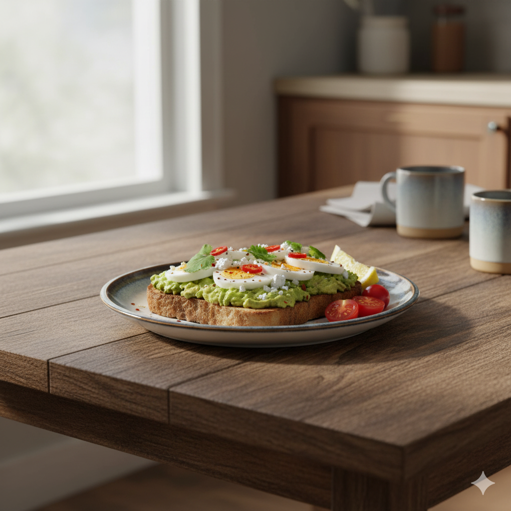 Handmade Porcelain Blue & White Aurora Tapas Plate