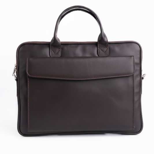 Handmade laptop bag Leather bag Slim Leather Laptop Bag Dark brown laptop bag Men laptop bad leather laptop bag for women