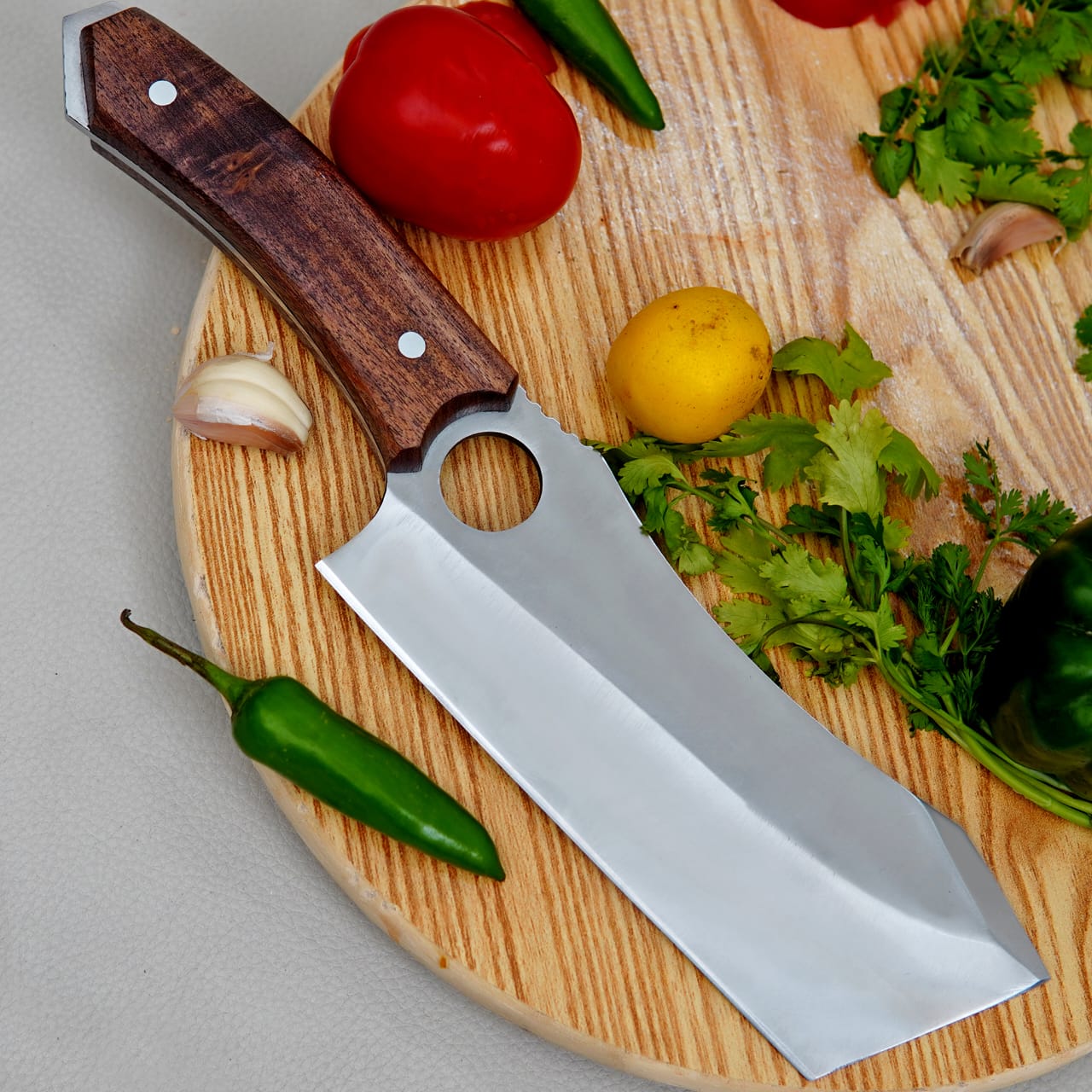(18+) Meat Cleaver Chef Knife