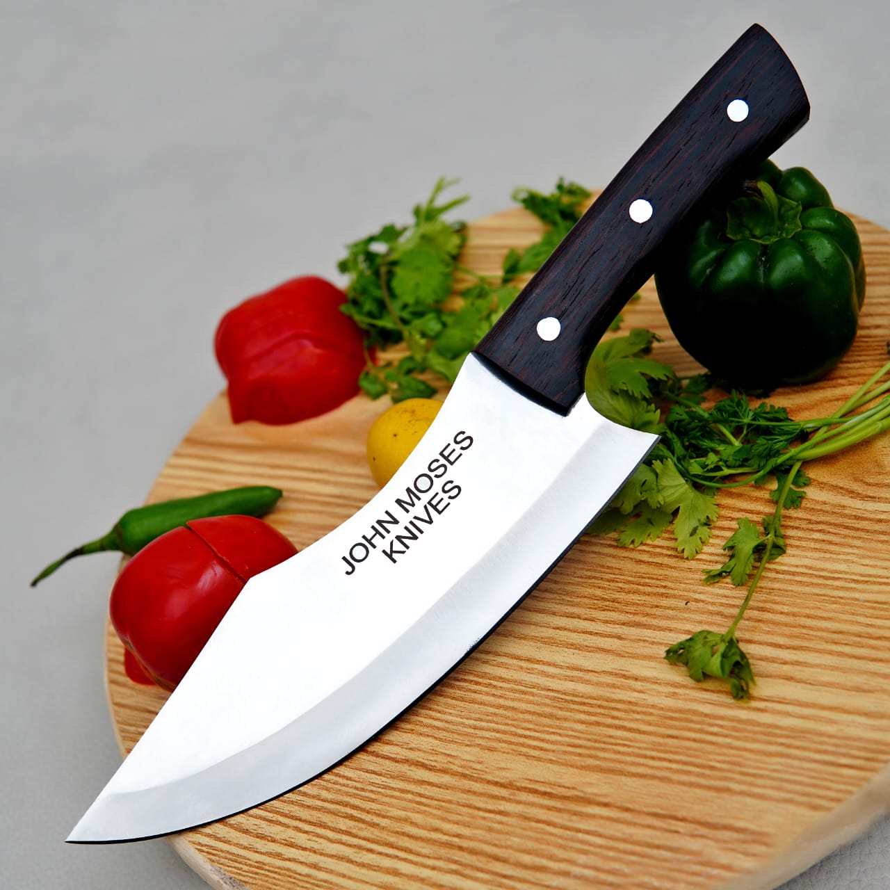 (18+) Hand Forged Butcher Knife