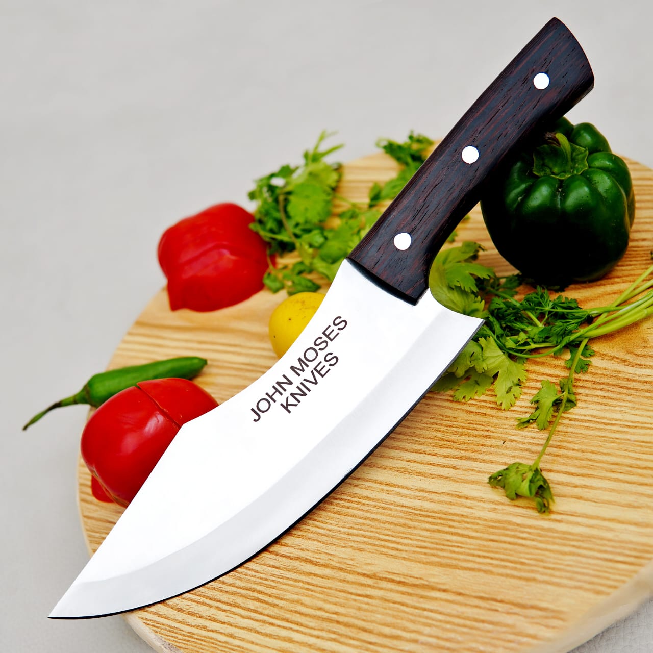 (18+) Hand Forged Butcher Knife